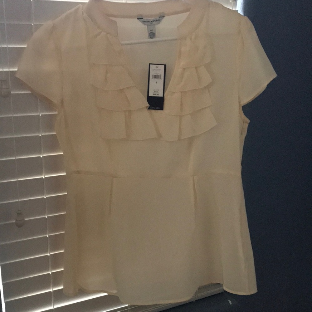 100% silk blouse